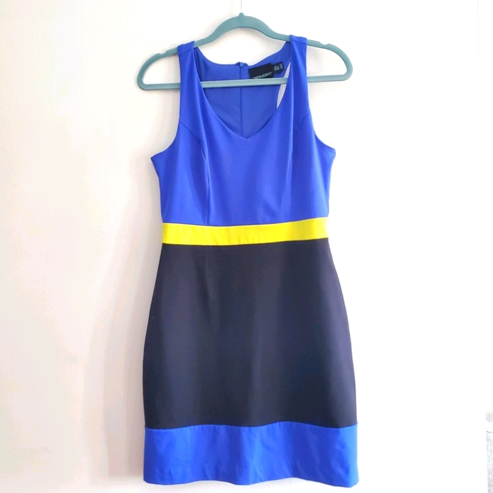 Cynthia Rowley Dress - Blue, Yellow, & Black